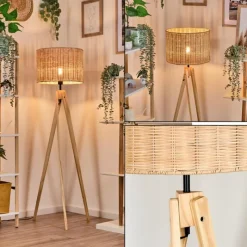 Luminaires Scandinaves-hofstein Cavaca Lampadaire Écru, 1 lumière