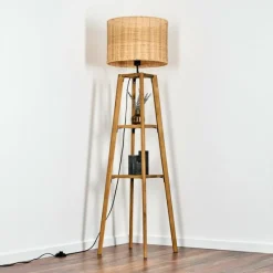 Luminaires Scandinaves-hofstein Cavaca Lampadaire Écru, 1 lumière