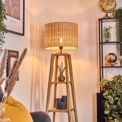 Luminaires Scandinaves-hofstein Cavaca Lampadaire Écru, 1 lumière