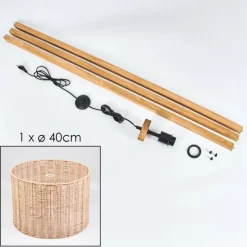 hofstein Cavaca Lampadaire Écru, 1 lumière