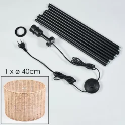 Luminaires Scandinaves-hofstein Cavaca Lampadaire Écru, 1 lumière