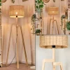 Luminaires Scandinaves-hofstein Cavaca Lampadaire Écru, 1 lumière