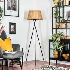 Luminaires Scandinaves-hofstein Cavaca Lampadaire Écru, 1 lumière