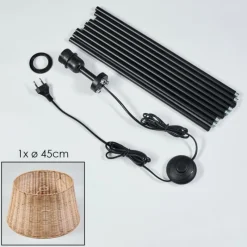 Luminaires Scandinaves-hofstein Cavaca Lampadaire Écru, 1 lumière