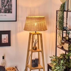 Luminaires Scandinaves-hofstein Cavaca Lampadaire Écru, 1 lumière