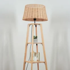 Luminaires Scandinaves-hofstein Cavaca Lampadaire Écru, 1 lumière