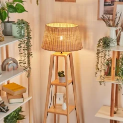 Luminaires Scandinaves-hofstein Cavaca Lampadaire Écru, 1 lumière