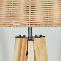 Luminaires Scandinaves-hofstein Cavaca Lampadaire Écru, 1 lumière