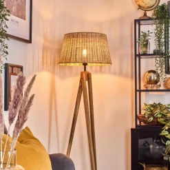 Luminaires Scandinaves-hofstein Cavaca Lampadaire Écru, 1 lumière