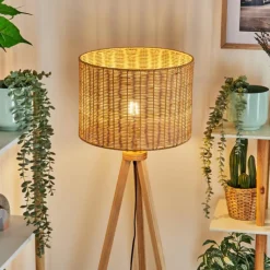 Luminaires Scandinaves-hofstein Cavaca Lampadaire Écru, 1 lumière