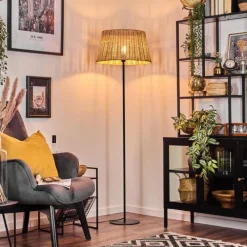 hofstein Cavaca Lampadaire Écru, 1 lumière