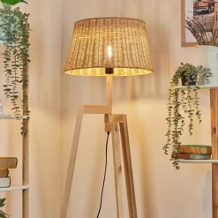Luminaires Scandinaves-hofstein Cavaca Lampadaire Écru, 1 lumière