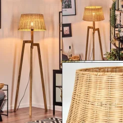 hofstein Cavaca Lampadaire Écru, 1 lumière