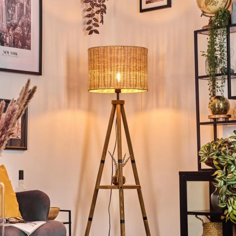 Luminaires Scandinaves-hofstein Cavaca Lampadaire Écru, 1 lumière