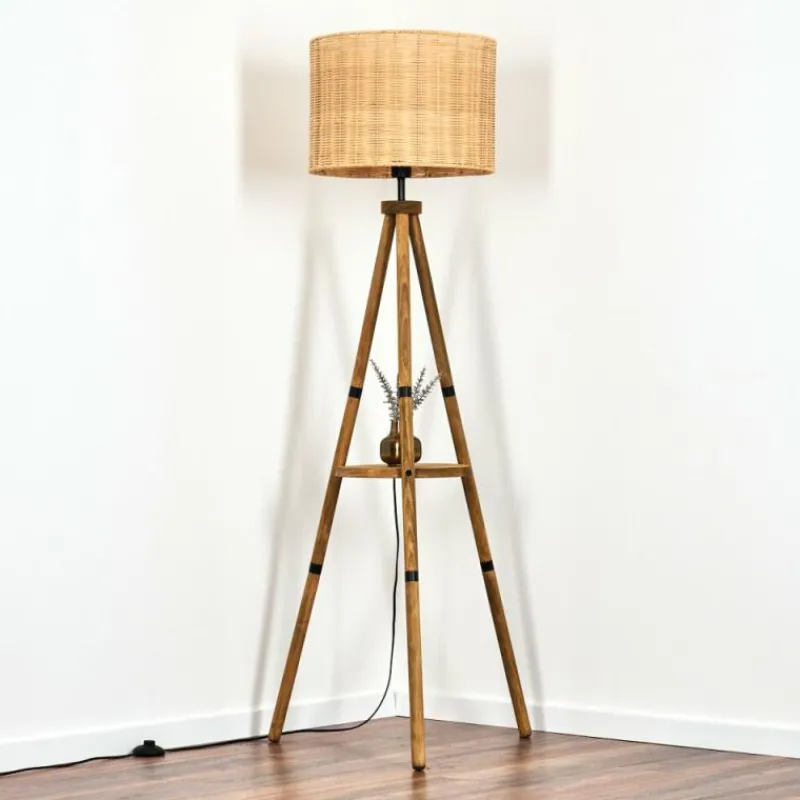 Luminaires Scandinaves-hofstein Cavaca Lampadaire Écru, 1 lumière