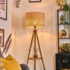 Luminaires Scandinaves-hofstein Cavaca Lampadaire Écru, 1 lumière