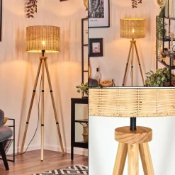 Luminaires Scandinaves-hofstein Cavaca Lampadaire Écru, 1 lumière