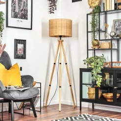 Luminaires Scandinaves-hofstein Cavaca Lampadaire Écru, 1 lumière