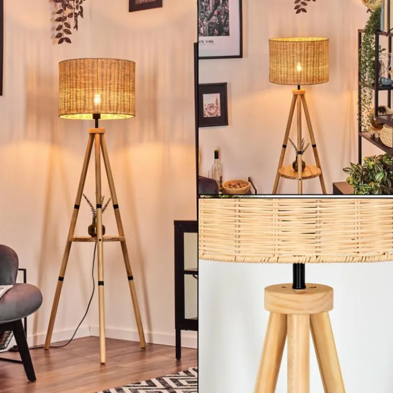 Luminaires Scandinaves-hofstein Cavaca Lampadaire Écru, 1 lumière