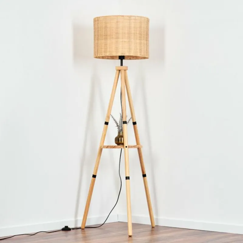 Luminaires Scandinaves-hofstein Cavaca Lampadaire Écru, 1 lumière