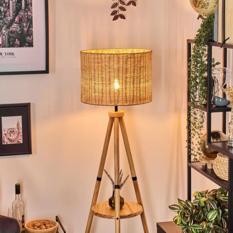 Luminaires Scandinaves-hofstein Cavaca Lampadaire Écru, 1 lumière