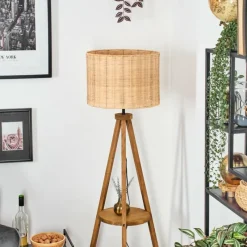 Luminaires Scandinaves-hofstein Cavaca Lampadaire Écru, 1 lumière