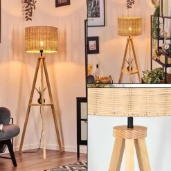 Luminaires Scandinaves-hofstein Cavaca Lampadaire Écru, 1 lumière