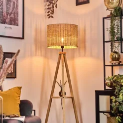 Luminaires Scandinaves-hofstein Cavaca Lampadaire Écru, 1 lumière