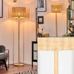 Luminaires Scandinaves-hofstein Cavaca Lampadaire Écru, 1 lumière