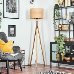 Luminaires Scandinaves-hofstein Cavaca Lampadaire Écru, 1 lumière