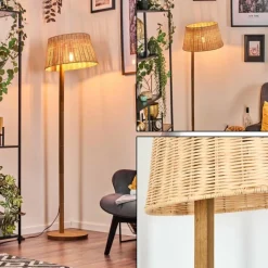 Luminaires Scandinaves-hofstein Cavaca Lampadaire Écru, 1 lumière