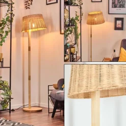 Luminaires Scandinaves-hofstein Cavaca Lampadaire Écru, 1 lumière