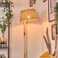 Luminaires Scandinaves-hofstein Cavaca Lampadaire Écru, 1 lumière