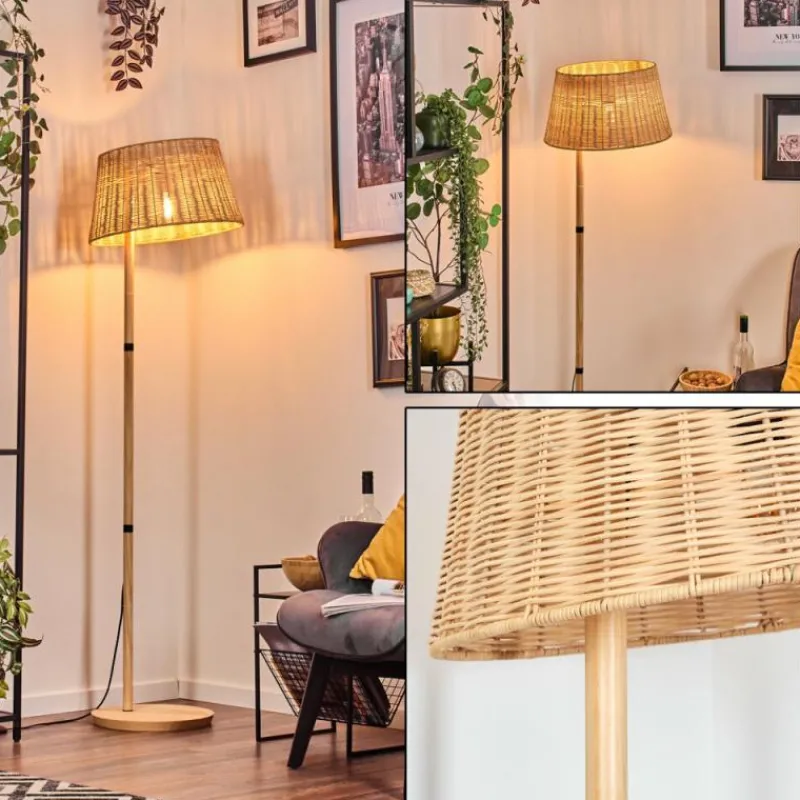 Luminaires Scandinaves-hofstein Cavaca Lampadaire Écru, 1 lumière