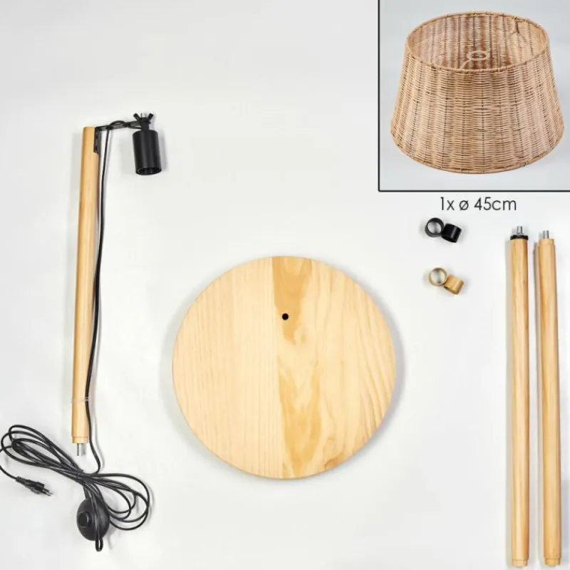 Luminaires Scandinaves-hofstein Cavaca Lampadaire Écru, 1 lumière