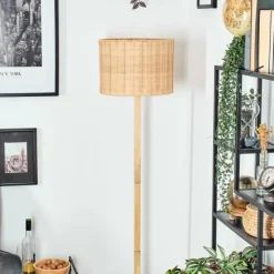 Luminaires Scandinaves-hofstein Cavaca Lampadaire Écru, 1 lumière