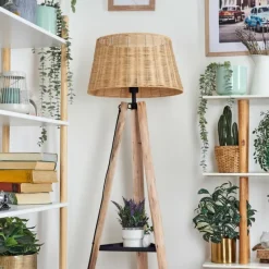 hofstein Cavaca Lampadaire Écru, Noir, 1 lumière