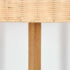 Luminaires Scandinaves-hofstein Cavaca Lampadaire Écru, Noir, 1 lumière