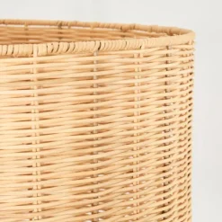 Luminaires Scandinaves-hofstein Cavaca Lampadaire Écru, Noir, 1 lumière