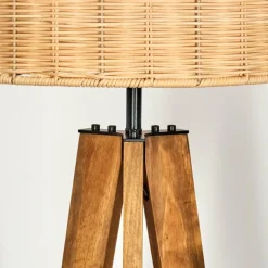 hofstein Cavaca Lampadaire, Liseuse Écru, Noir, 1 lumière