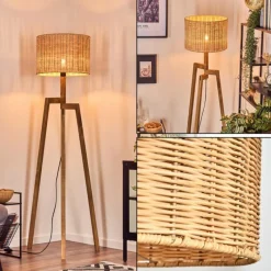 hofstein Cavaca Lampadaire, Liseuse Écru, 1 lumière