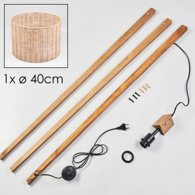 hofstein Cavaca Lampadaire, Liseuse Écru, 1 lumière