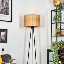 hofstein Cavaca Lampadaire, Liseuse Noir, 1 lumière