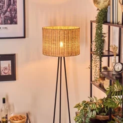 hofstein Cavaca Lampadaire, Liseuse Noir, 1 lumière