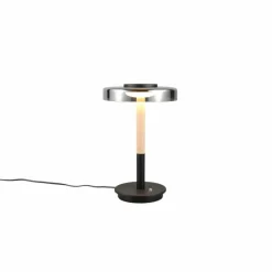 Suspension Verre Fumé-Luminaires Trio Celeste Lampe à poser LED Noir, 1 lumière