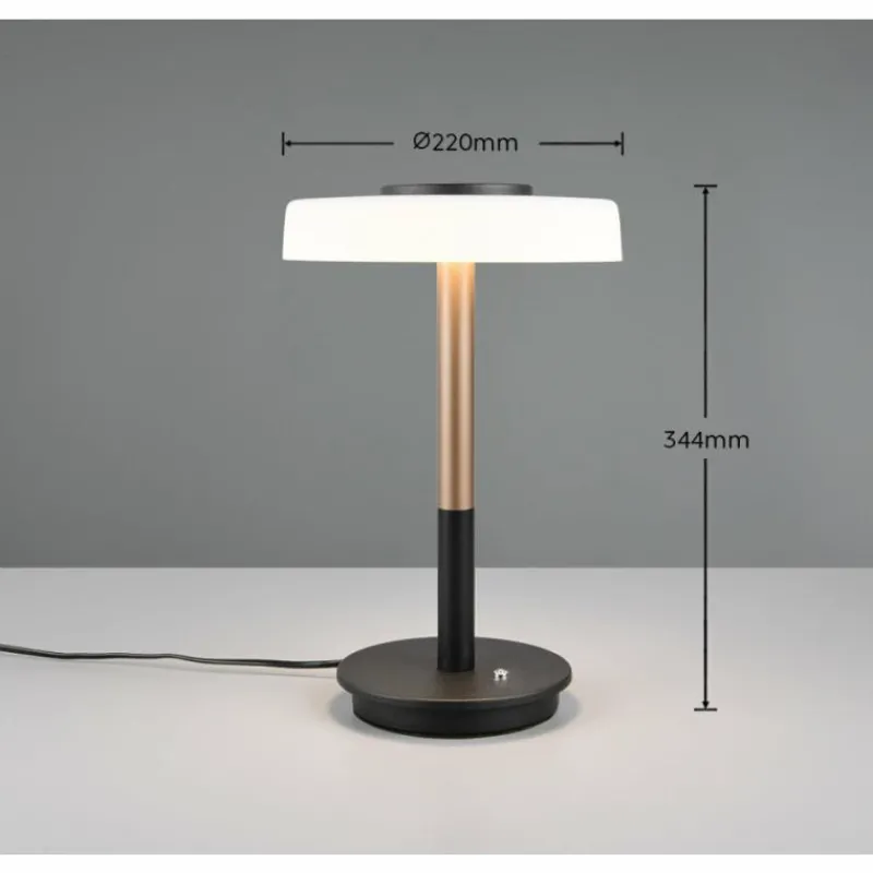 Luminaires Trio Celeste Lampe à poser LED Brun, 1 lumière