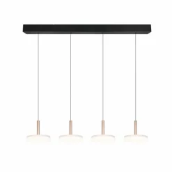 Luminaires Trio Celeste Suspension LED Brun, 1 lumière