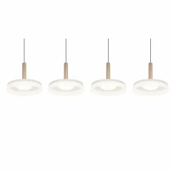 Luminaires Trio Celeste Suspension LED Brun, 1 lumière
