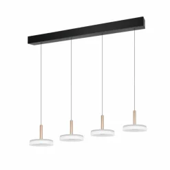 Luminaires Trio Celeste Suspension LED Brun, 1 lumière