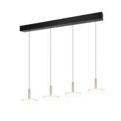 Luminaires Trio Celeste Suspension LED Brun, 1 lumière